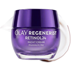 Olay crema frente del empaque mostrando diseño y facilidad de uso