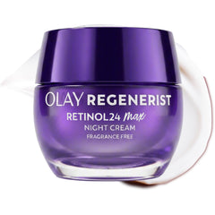 Olay envase frontal Retinol Max mostrando diseño y facilidad de uso
