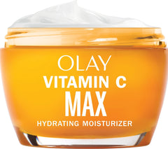 Olay envase frontal Vitamin C MAX mostrando diseño y beneficio luminosidad