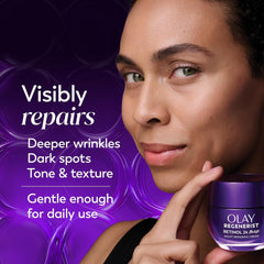 Olay textura cremosa en detalle que hidrata sin dejar grasa