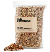 Old Potters front of bag showing brand and 10 lb size, promotes easy feeding