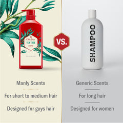 Old Spice espuma cremosa en mano mostrando limpieza efectiva y enjuague fácil