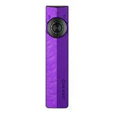 OLIGHT ArkPro vista frontal Nebula Violet mostrando diseño compacto y potencia