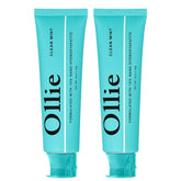 Ollie front packaging showing clean mint tube and benefits
