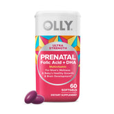 OLLY botella frontal mostrando diseño y beneficios