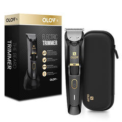 OLOV X recortadora frontal mostrando diseño elegante y control cómodo