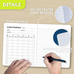 ONAVIA cuadernos en distintos colores listos para codificar materias