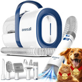oneisall vista frontal del kit azul mostrando todas las piezas y beneficio de orden