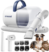 oneisall vista frontal del kit con accesorios y beneficio de limpieza completa