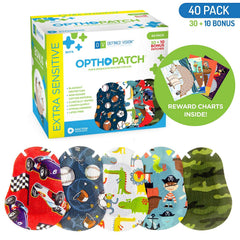 OPTHOPATCH detalle de textura suave y material transpirable para confort