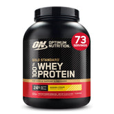 Optimum Nutrition envase frontal Banana Cream mostrando tamaño y sabor