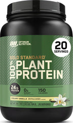 Optimum Nutrition frontal del envase mostrando sabor y etiqueta