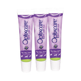 OptixCare tubo frontal 20g mostrando el envase y la etiqueta, marca clara y uso práctico