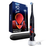 Oral-B iO Kids Spiderman frente del embalaje mostrando diseño temático y atractivo