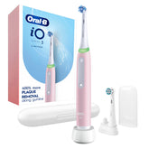 Oral-B iO3 vista frontal color azalea mostrando diseño y mango ergonómico