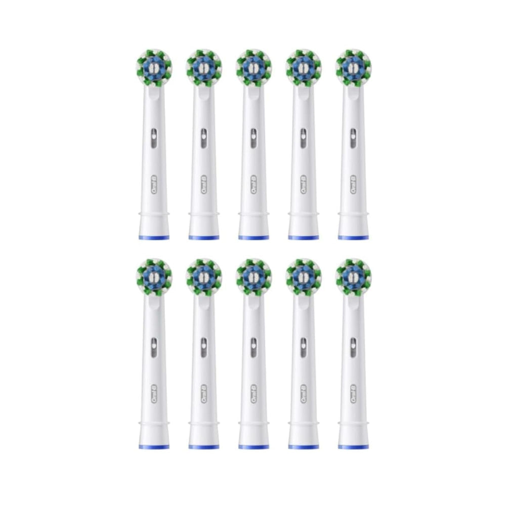 Oral-B pack frontal mostrando las diez unidades y envío a buzón