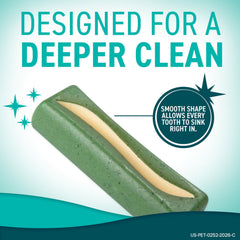 OraVet comparación de tamaño con una mascota extra pequeña para escala