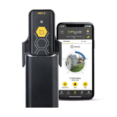 Orbit B-hyve hub front view showing compact design and easy placement