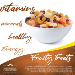 OREGON FARM FRESH SNACKS etiqueta nutricional y lista de ingredientes, transparencia y confianza