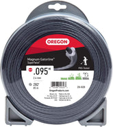 Oregon Magnum Gatorline frente de la bobina mostrando longitud y diámetro, durable