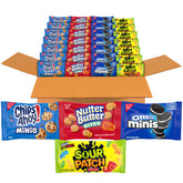 OREO mini front packaging showing portioned packs and convenience