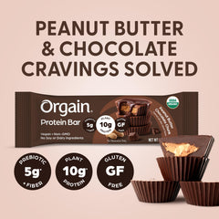 Orgain primer plano de trozos de chocolate aportando sabor y contraste