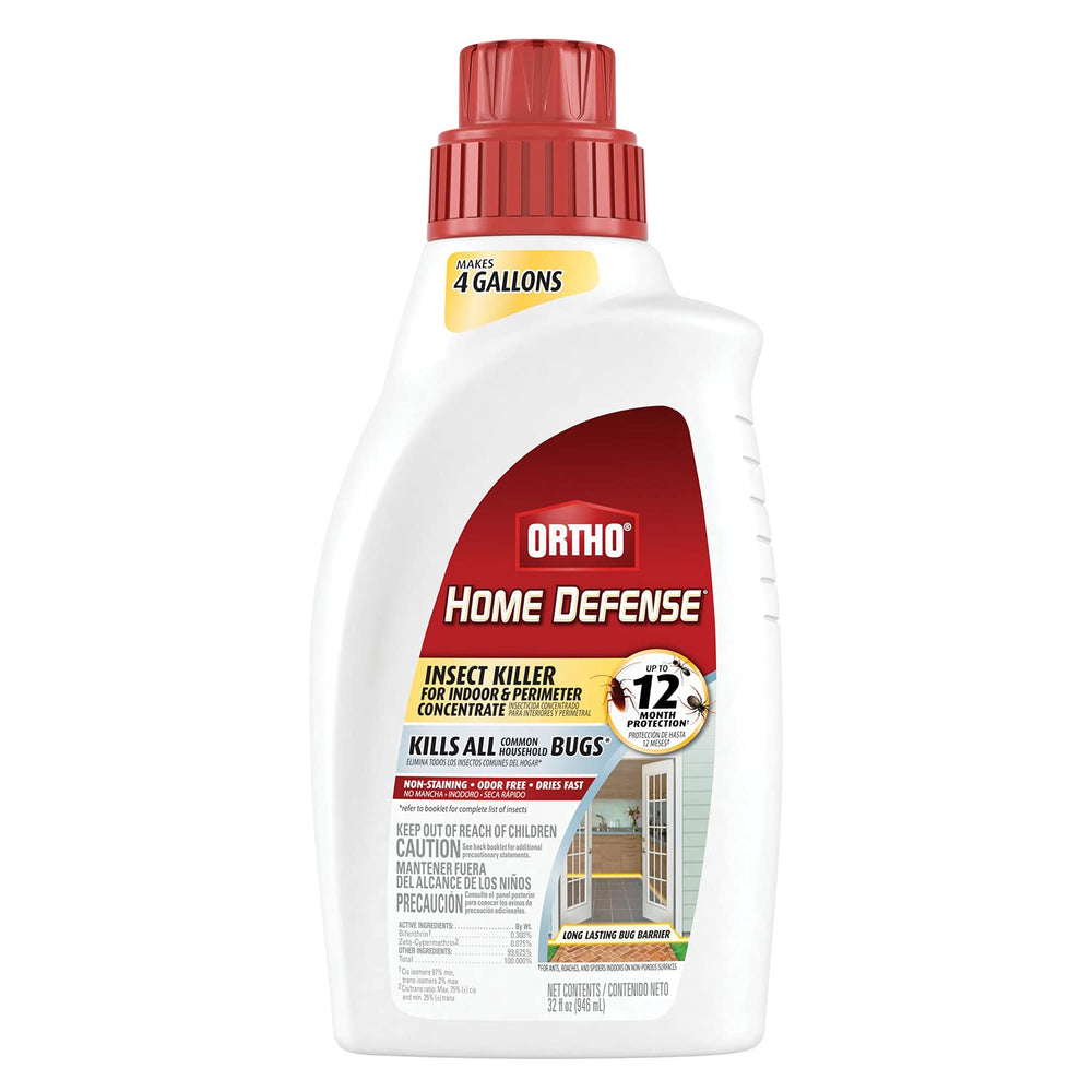 Ortho envase concentrado 32 oz mostrando etiqueta frontal y beneficios
