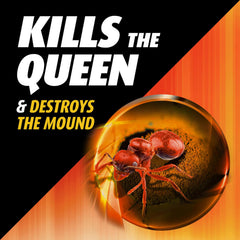 Ortho Orthene aplicación sobre montículo activo, ayuda a eliminar colonia desde la fuente