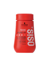 OSiS+ envase frontal mostrando tamaño compacto y diseño profesional