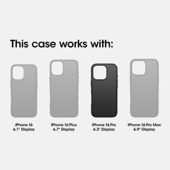 OtterBox textura lateral antideslizante que mejora el agarre y evita caídas