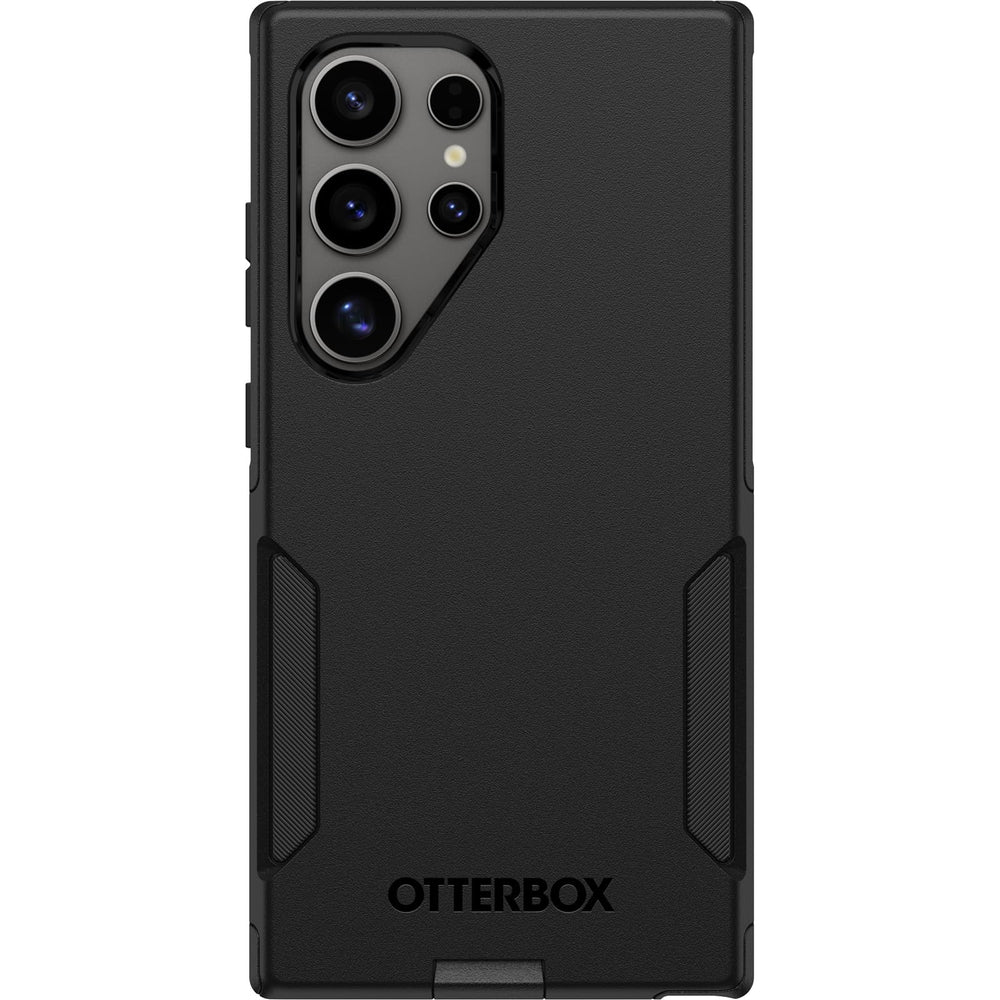 OtterBox vista frontal de la funda negra con protección y ajuste preciso