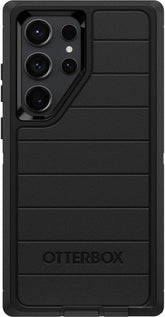 OtterBox funda frontal para Galaxy S23 Ultra mostrando cobertura completa y durabilidad