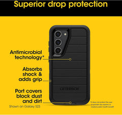 OtterBox Defender en mano demostrando perfil delgado y comodidad