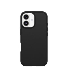 OtterBox funda frontal negra mostrando ajuste preciso y perfil delgado