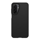OtterBox funda frontal transparente mostrando ajuste preciso y estética