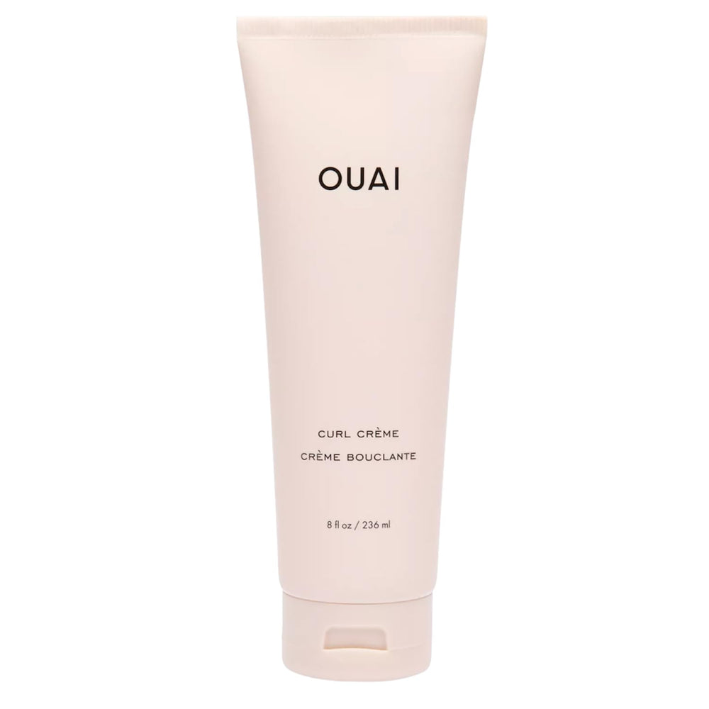 OUAI bote frontal del producto mostrando diseño y tamaño práctico