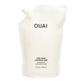 OUAI frente del envase refill 32 oz mostrando diseño y beneficio volumen