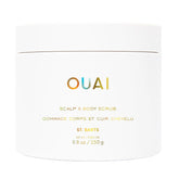 OUAI frasco frontal del producto mostrando diseño y tamaño
