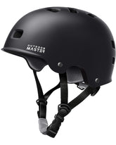 OutdoorMaster casco vista frontal lateral mostrando diseño y protección