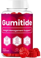 OVICIA envase frontal de Gumitide Gummies mostrando diseño y cantidad