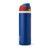 Owala botella frontal Captain America mostrando diseño y color, ideal para coleccionistas
