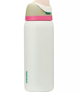 Owala FreeSip vista frontal color Alpine Sport con tapa bloqueable y portabilidad