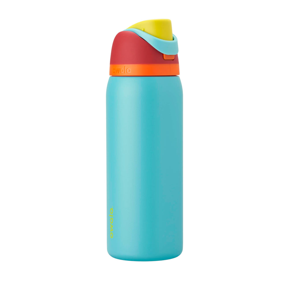 Owala FreeSip frontal 32 oz mostrando diseño y color vibrante