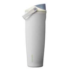 Owala FreeSip Sway vista frontal mostrando capacidad y color Iced Breeze, ideal para todo el día