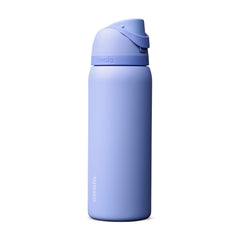 Owala FreeSip vista frontal en color Out of the Blue mostrando diseño y cierre