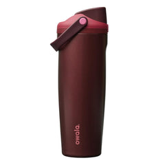 Owala Sway frontal en Black Cherry mostrando capacidad y color