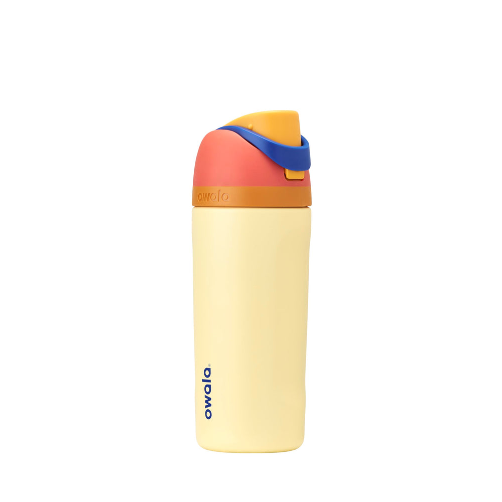 Owala Misty Horizon front view showing bottle and colorful finish for easy identification