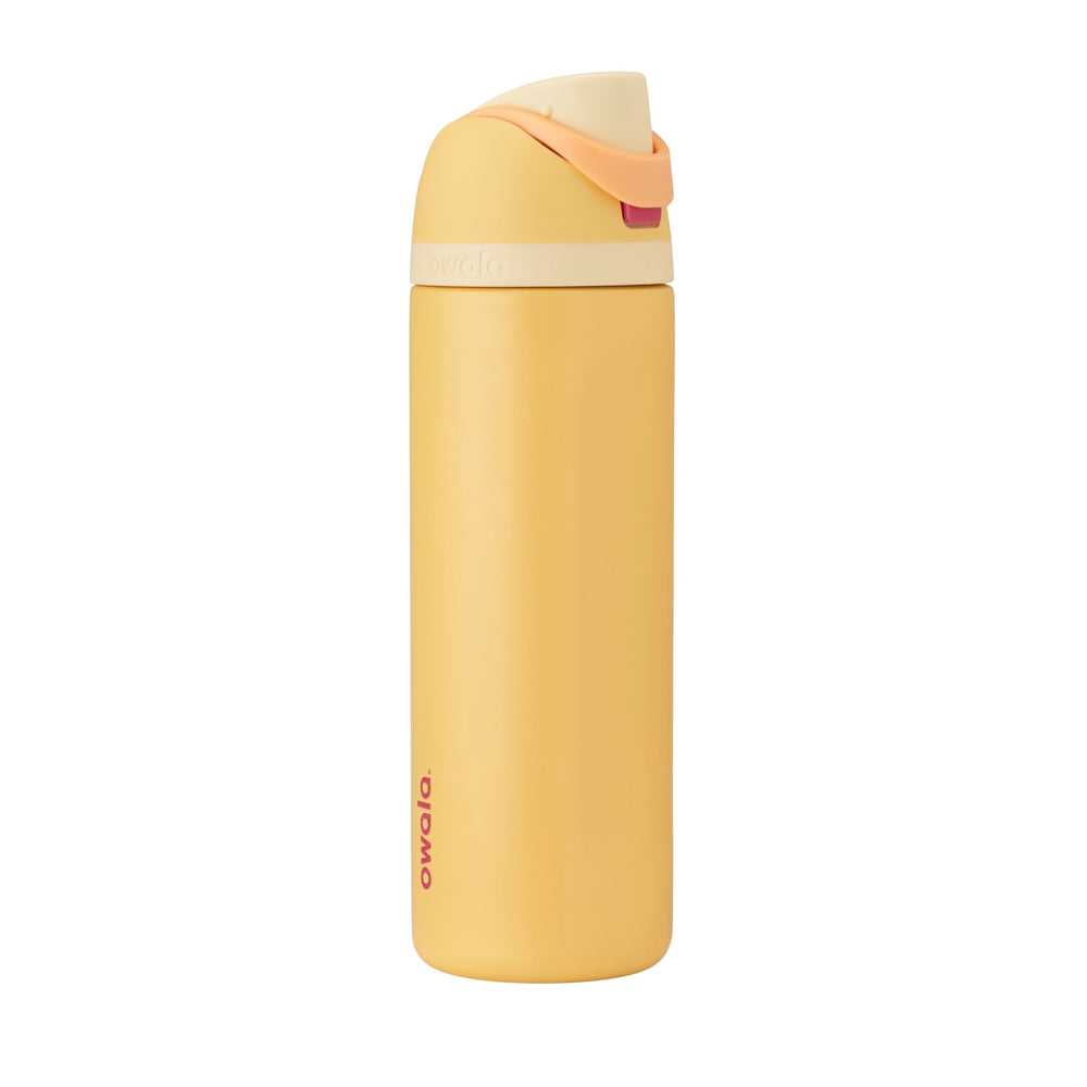 Owala mensaje Princess Belle frente botella colorida y resistente