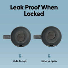 Owala SmoothSip handle closeup highlighting comfortable carry benefit