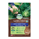Oxbow paquete frontal Garden Select mostrando envase y beneficio nutricional